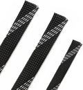 25ft PET Expandable Braided Cable Sleeve 1/3inch Pet Braided Cable Sleeve by PursuingaBetterLife