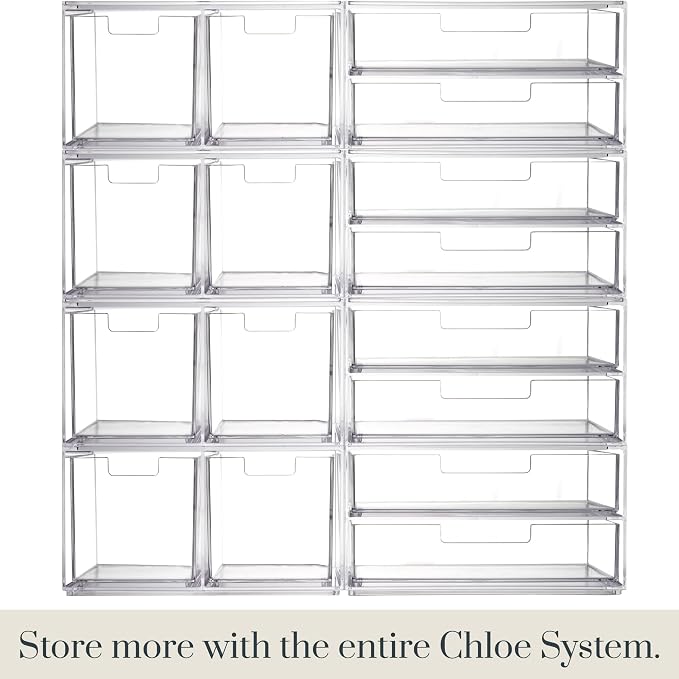 STORi Stackable Desk and Drawer Organizer, 6 Compartment Caddy - Image 7