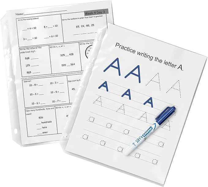 Avery Clear Super Heavyweight Sheet Protectors, Easy Load, 50 Document - Image 3