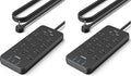 Anker Power Strip with 3 USB Ports, Surge Protector, 12 Outlets, 2 USB-A Ports by Unknown