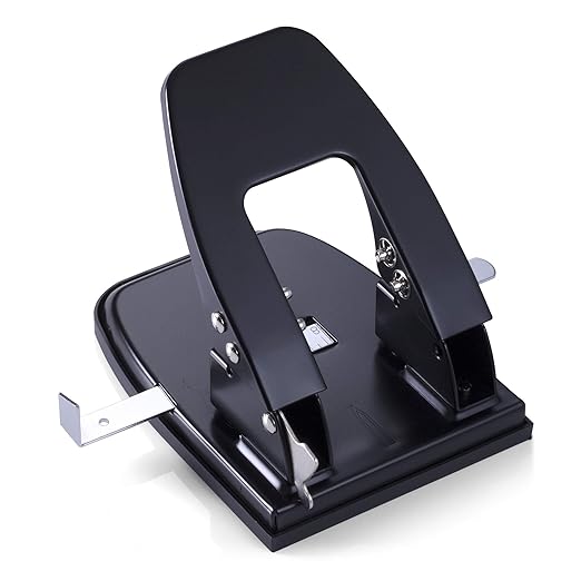 Professional Two Hole Punch and Hole Puncher by Smowfes