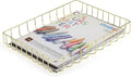 BTSKY Multipurpose A4 File Tray Wire Desk Tray Organizer Elegant Letter Size by BTSKY