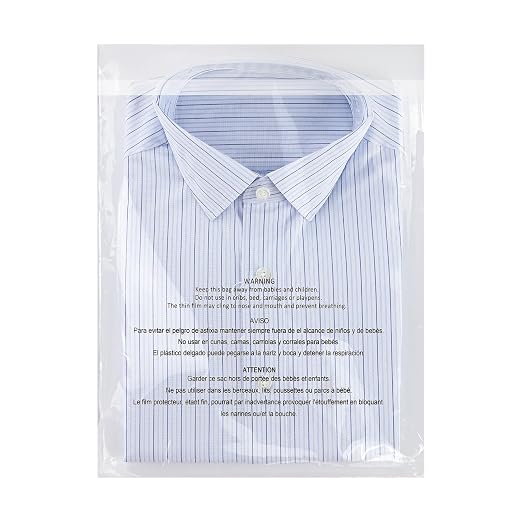 iMailer - 100 Count - 10" x 13" Clear Poly Bags by iMailer