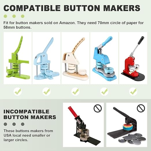 1.26" Button Paper Cutter Graphic Punch Die Cutter Button Cutter - Image 4