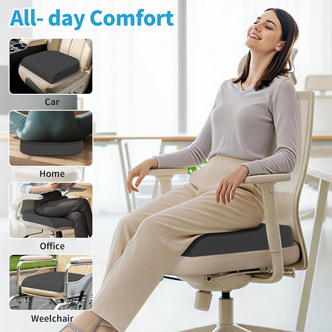 TranquilRelax Large Seat Cushion，Soft Foam Cushion - Image 4