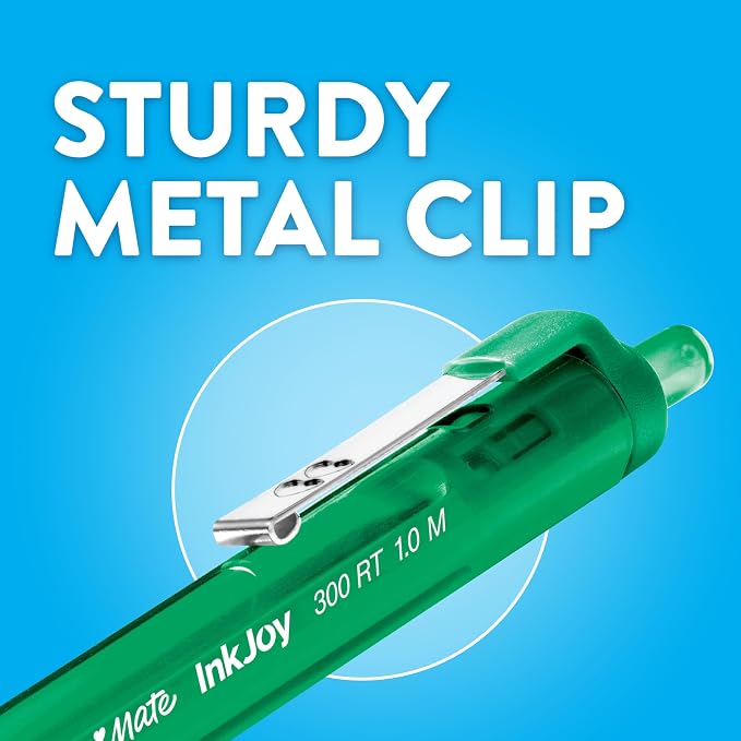 Paper Mate InkJoy 300RT Retractable Ballpoint Pens, Medium Point - Image 8