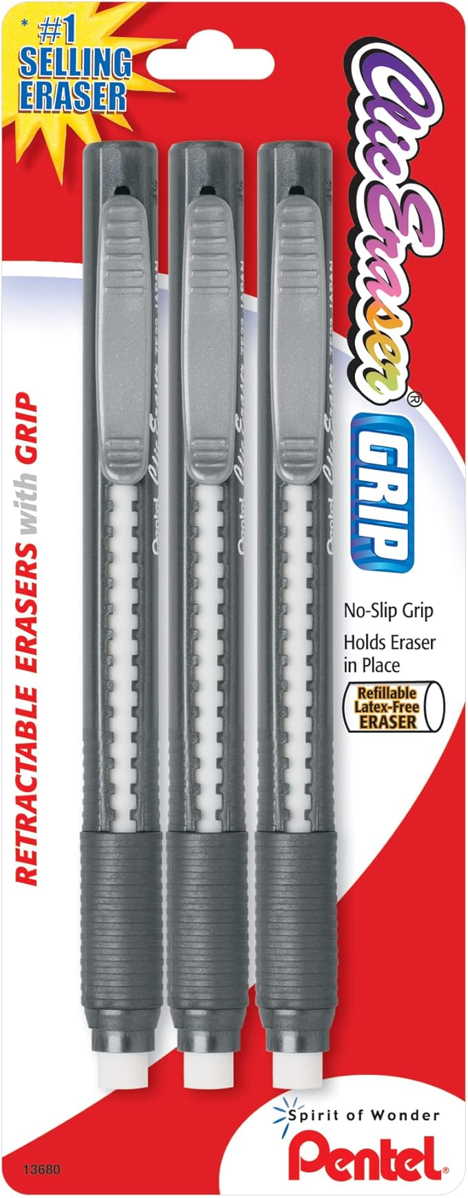 Pentel Clic Retractable Eraser - Image 2