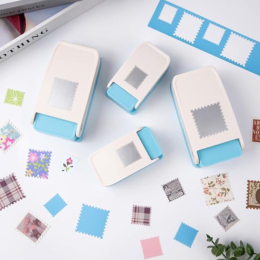 BAOFALI 3Pcs/Set Stamp Punch, 0.6 x 0.5 inch, 1 x 0.8 Inch, 1 inch Rectangular - Image 7