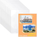 VOKOY 50 Pack No Holes Plastic Sleeves by VOKOY