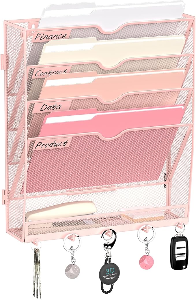 5 Tier Wall File Organizer by JMHUD