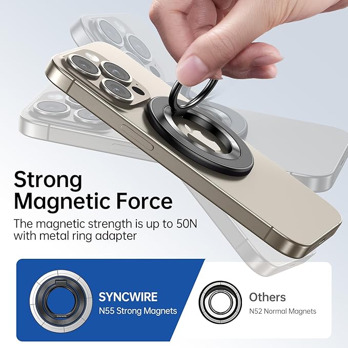SYNCWIRE Magnetic Phone Ring Holder - Image 5