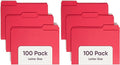Smead File Folder, 1/3-Cut Tab, Letter Size, Value Filing Products, 100 per Box by SMEAD