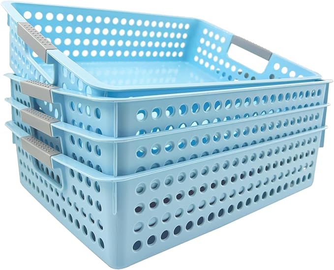 4Pcs Classroom Organization and Storage Paper Tray Holds, Fits 4A paper | Paper by DLUCKY