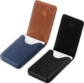 Outus 2 Pieces Business Card Holder, PU Leather Business Card Case Pocket Wallet by Outus