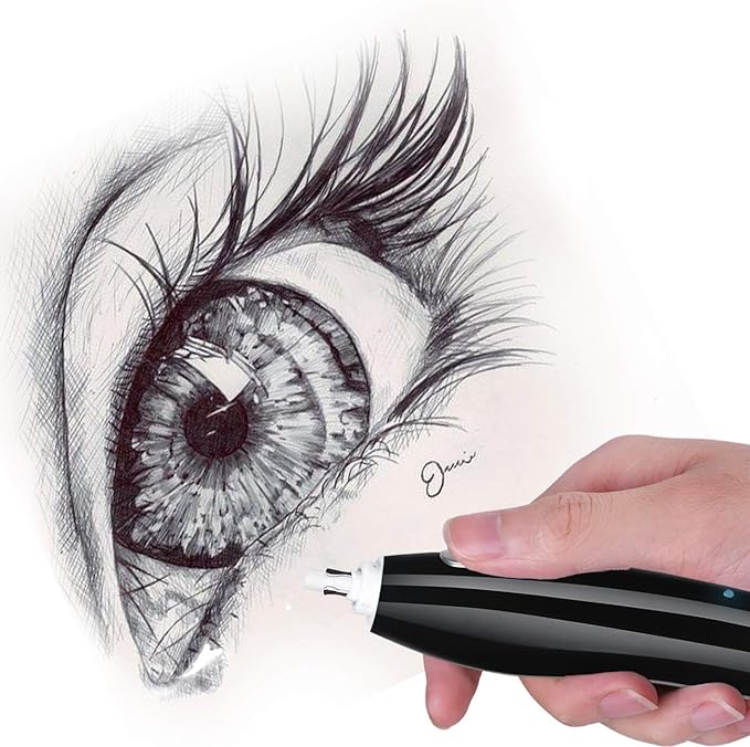 AFMAT Electric Eraser for Artists, Rechargeable Electric Eraser Kit, 140 - Image 6
