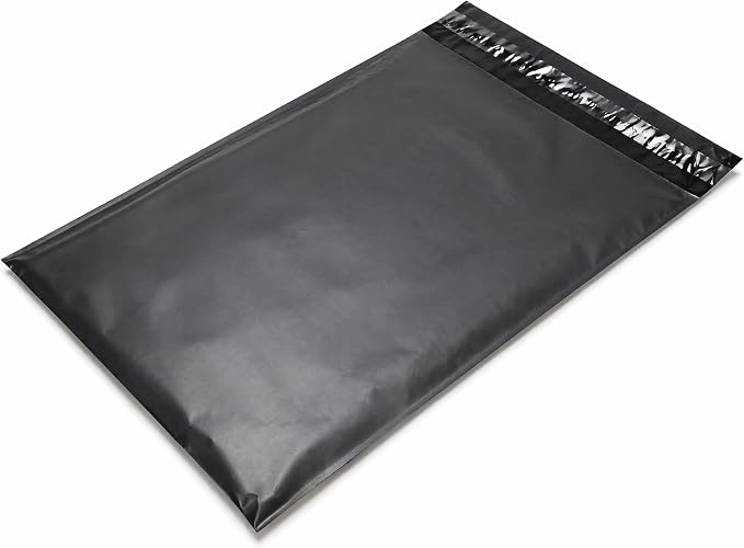 6"x9" Poly Mailers，Black Shipping and Envelope Bags Pack of 50 by Unknown