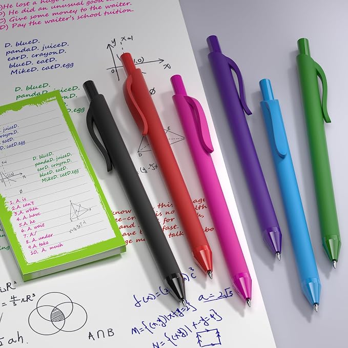 50 Pack Purple Ink Pens - Image 5