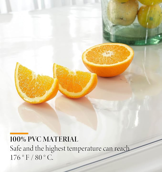Deep Dream 1.5mm Clear Desk Cover Protector, 40×112 Inch Clear Desk Cover - Image 6