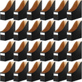 Thenshop 24 Pcs Cardboard Magazine File Holder Organizer, Desk File Organizer by Thenshop