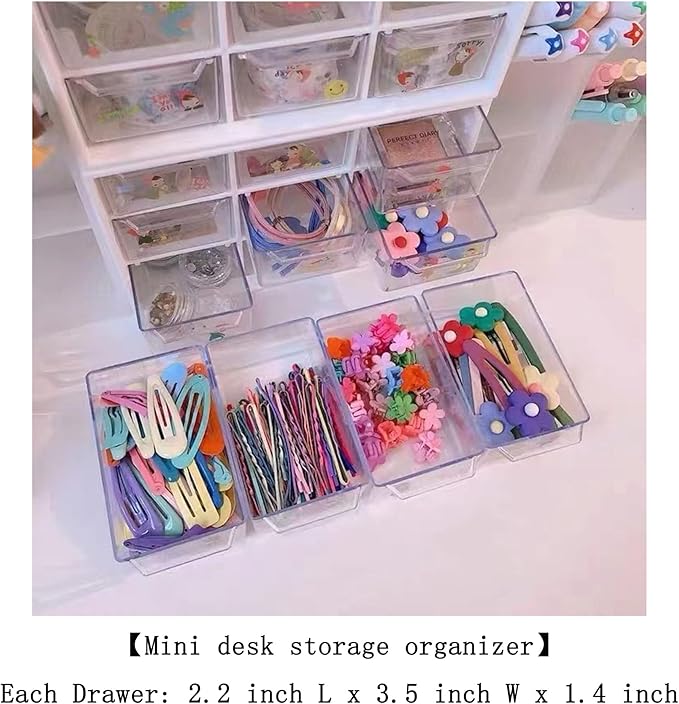 Feadily 2PCS Small Drawer Organizer - Image 4