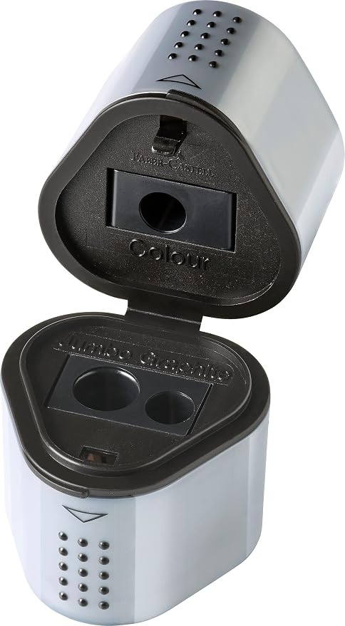 Faber-Catell Trio Sharpener Box Grip 2001 Silver - Image 3