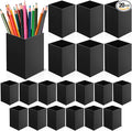 Crtiin 20 Pieces Acrylic Pencil Holder Makeup Brush Holder Pen by Crtiin