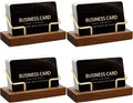 Amyhill 4 Pcs Wood Business Card Holder Display by Amyhill