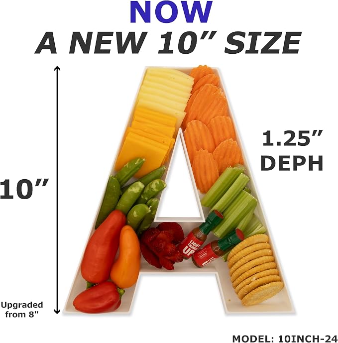 10" Reusable Plastic Box Form Tray Display - Image 4