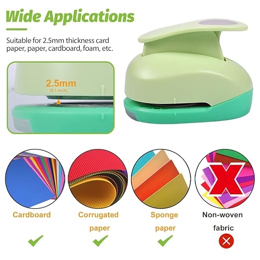 UCEC Circle Cutter, Craft Paper Hole Cutter - Image 4