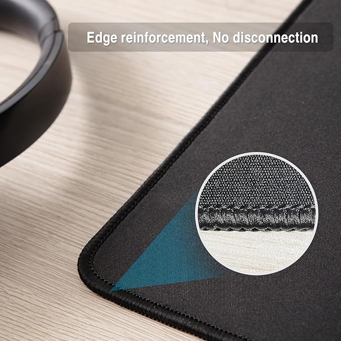 Zhithink 17 Pcs Computer Mouse Pad, Non-Slip Rubber Base and Textured Stitched - Image 4