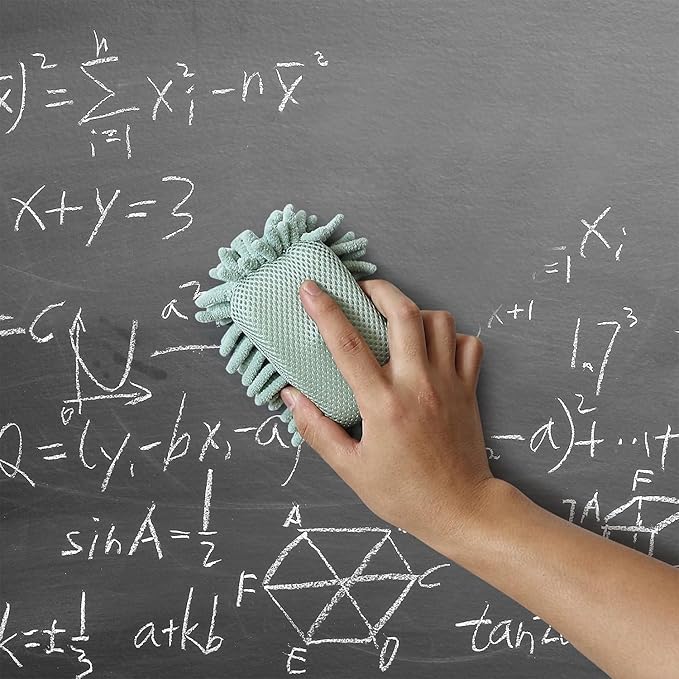 Mr. Pen- Magnetic Microfiber Shag Whiteboard Erasers, 8 Pack, Dual Surface - Image 4