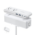 Anker Nano Power Strip, Desk Clamp, 70W Max, 1500J Surge Protector, 2 USB C | by Unknown