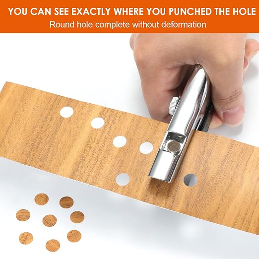 Hole Punch 3/8 inch-10mm Single Hole Punch, Heavy Duty Hole Puncher Single - Image 6