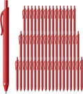 50 Pack Red Ink Pens by INKSLICK