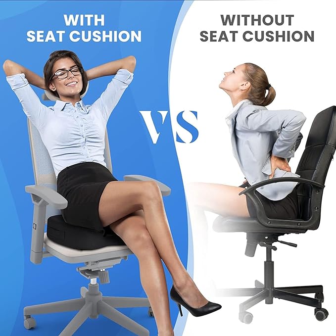 TushGuard Seat Cushion, Office Chair Cushions, Car Seat Cushion, Non-Slip - Image 5