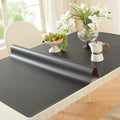 OstepDecor Black Table Cover Protector 30 x 48 Inch, 1.5mm Thick Plastic Table by OstepDecor