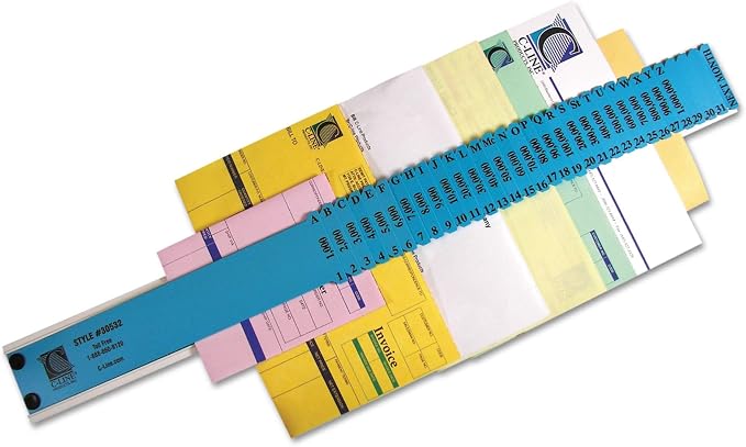 C-Line General Plastic Document Sorter, Letter Size, 32 Divisions, 3 x 23.5 by C-Line