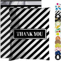 Thank You Poly Mailer 14.5x19 Inch 50 Pcs, Waterproof and Tear-Resistant by JOWLROEL