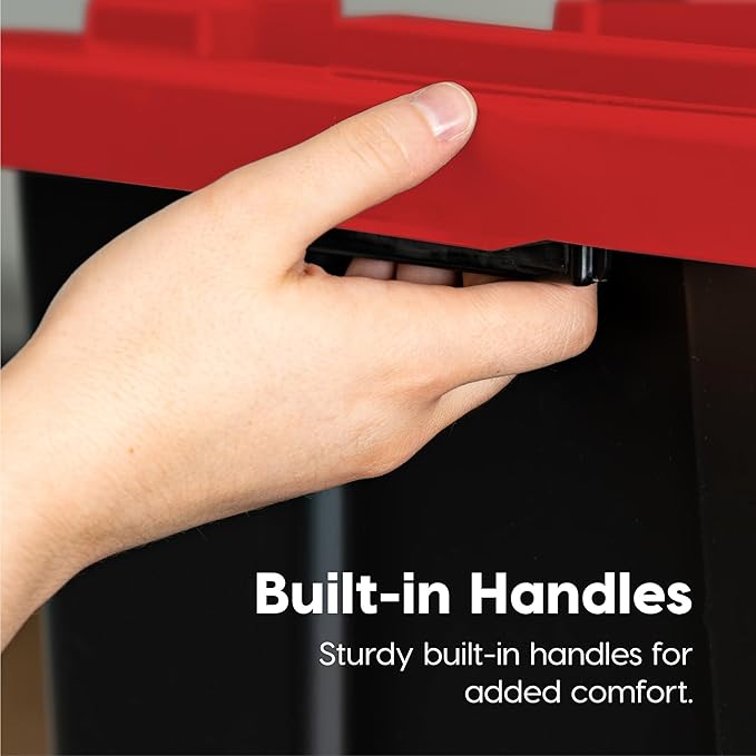 IRIS USA 4-Pack 27 Gallon Storage Bins - Image 7