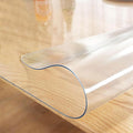 LovePads Frosted Table Cover Protector 38 x 60 Inch, 1.5mm Thick Plastic Table by LovePads