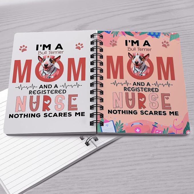 Ninety3POD I'm a Bull Terrier Mom and a Registered Nurse Nothing Scares Me - Image 4