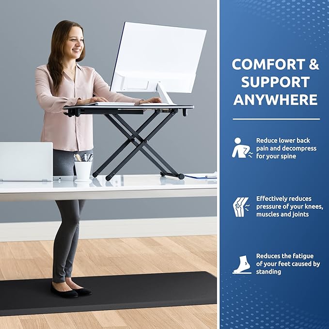 KitchenClouds Kitchen Mat Cushioned Anti Fatigue Rug 17.3"x60" Water Resistant - Image 4