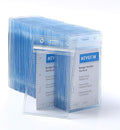 100 Pack ID Card Name Badge Holder, Heavy Duty Clear Transparent Plastic PVC by KEYLION