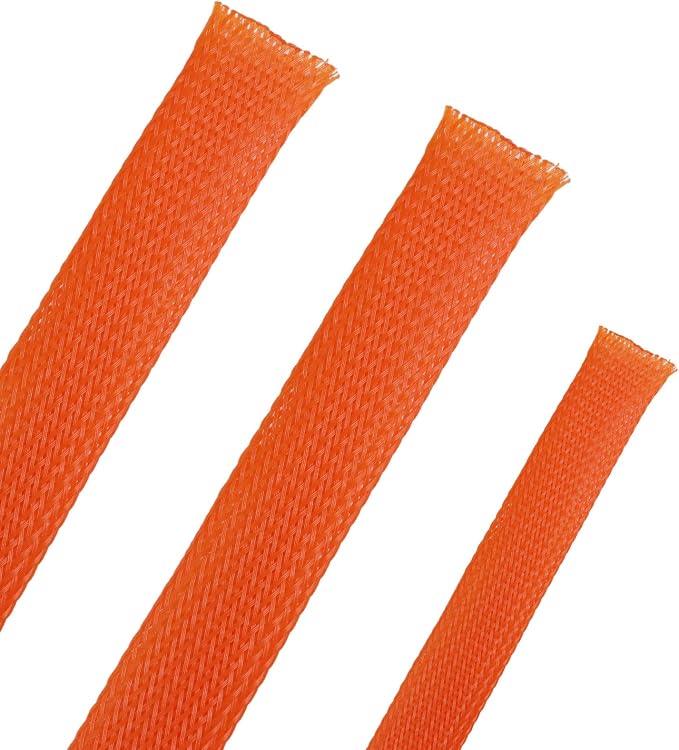 25ft PET Expandable Braided Cable Sleeve 1/3inch Pet Braided Cable Sleeve by PursuingaBetterLife