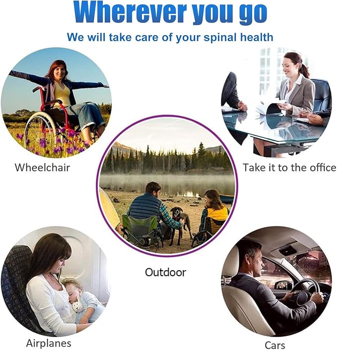20" Gel Seat Cushion for Long Sitting Pressure Relief - Image 8
