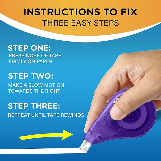 BICWOTAPP418 - BIC Correction Tape - Image 8