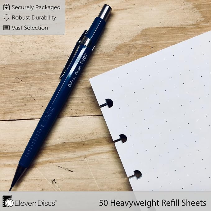 Eleven Discs Discbound Paper, Junior Size Expense Log Sheets - Image 5
