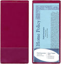 StoreSMART - Metallic Maroon Plastic Policy Holders - 100 Pack - INS30-MM-100 by StoreSMART