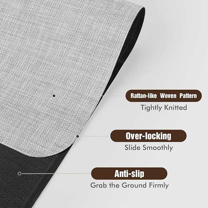 Blvornl Office Chair Mat for Hardwood Floor, 47.2"x 60" Desk Computer Chair Mat - Image 5