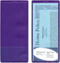 StoreSMART - Metallic Purple Plastic Policy Holders - 50 Pack - INS30-MP-50 by StoreSMART